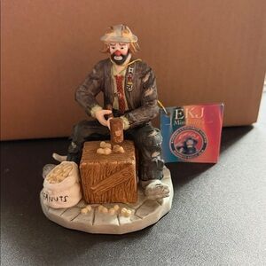 L.A.M.B. Miner Sculpture with Brown and Gray Accents